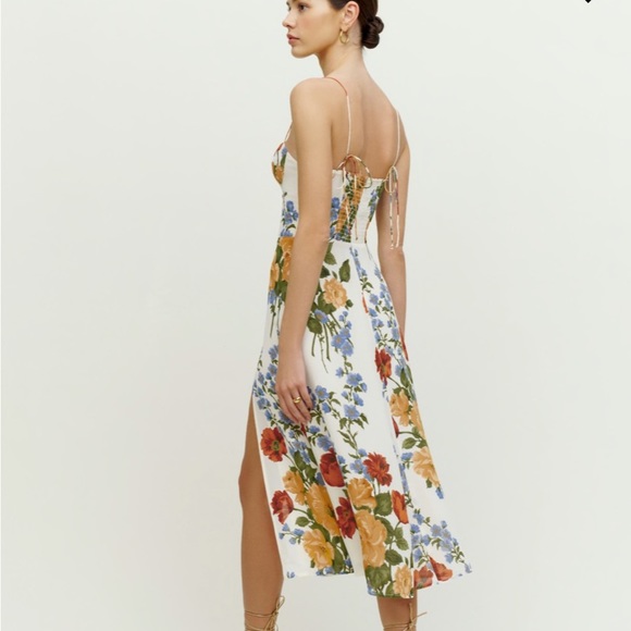 NWOT❤️ Reformation Juliette Dress Formosa - Picture 4 of 10
